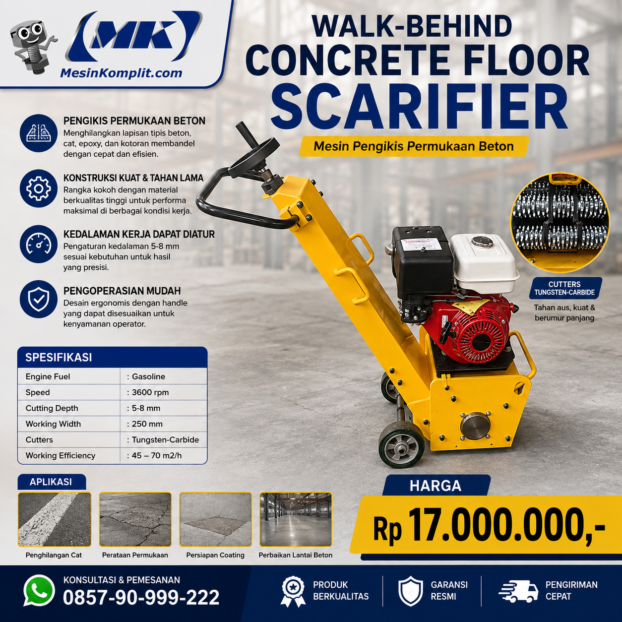 Scarifier Kupas Beton (KS...